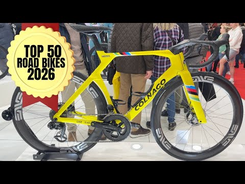 NEW Top 50 Best Road Bikes for 2026 (Part 2 of 3) | VELOFOLLIES 2026 Kortrijk [4K]
