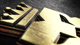 ✨Black Gold Logo – Luxury Cinematic Metallic Intro Animation E621