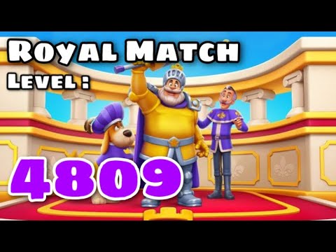 Royal Match Level 4809 | Super Hard Level Area 67 King’s Nightmare | Winter Camp