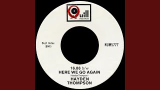 Hayden Thompson - Here We Go Again video