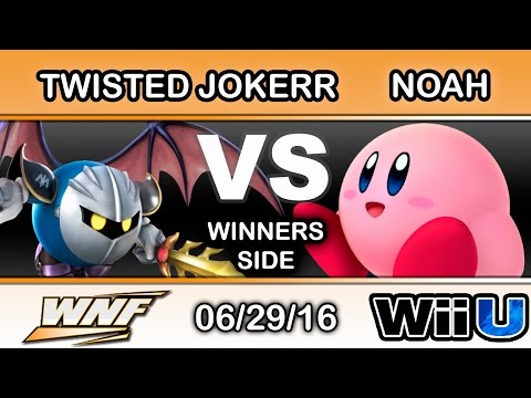 WNF 2.8 - Twisted Jokerr (Meta Knight) Vs. TGZ | Noah (Kirby) Winners Side - Smash Wii U