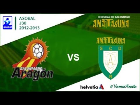 ASOBAL - LIGA - J30 - Aragón vs Helvetia Anaitasuna (2012-2013)