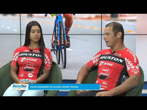 Atletas brasileiros de Ciclismo visitam Teresina 31 03 2023
