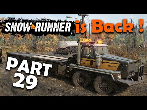 Unlocking Western Star 6900 Twin Steer #SnowRunner Gameplay Walkthrough Part 29