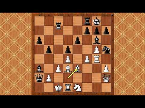 Pravi trenutak za napad - RIVIERE vs HARRWITZ  - Birdovo otvaranje # 1159