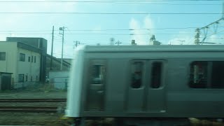 沼津駅に停車中のEF210-149+E501系K753編成+K752編成 九州譲渡甲種