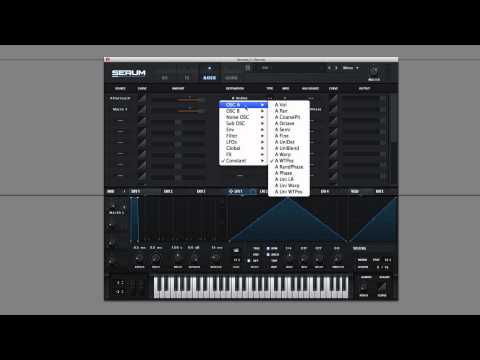 Serum in Depth #5 - Modulation Matrix and Hidden Modulators