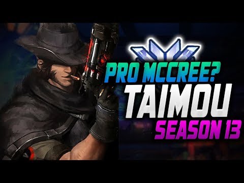 INSANE McCree Carry by - TAIMOU! 4148 SR [ OVERWATCH SEASON 13 TOP 500 ]