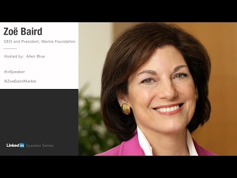 , title : 'LinkedIn Speaker Series: Zoë Baird'