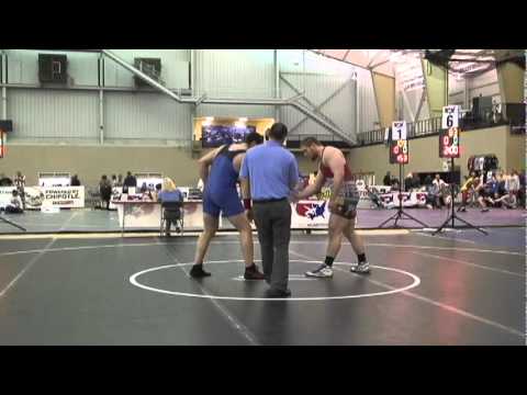 University Greco Semifinal 120kg - Pete Gounaridis vs. Chris Weber.