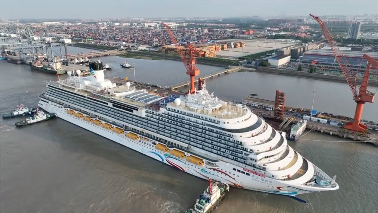 China's first domestically built large cruise ship completes sea trial