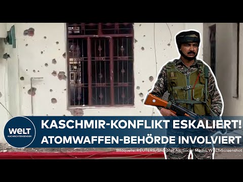 KASCHMIR-KONFLIKT ESKALIERT: Behörde für Atomwaffen involviert! Indien & Pakistan im Schlagabtausch