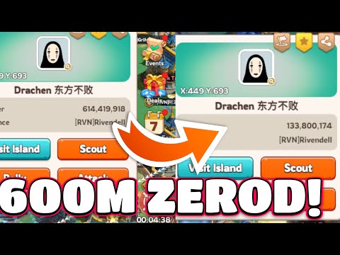 Kingshot: massive S v s !  Zeroing 600 million kraken ! 323 v 346