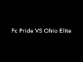 Ohio Elite VS Fc Pride and Ohio Premier game highlights