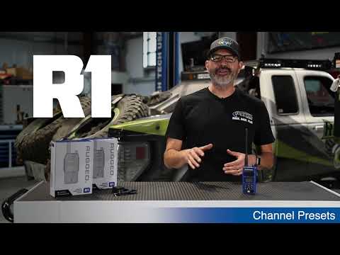 Channel Presets - Rugged Radios R1 Handheld Features