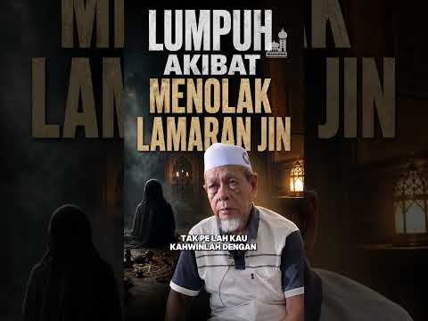 Lumpuh Akibat Menolak Lamaran Jin - Tuan Guru Shaikh Dr Jahid Sidek Al-Khalidi