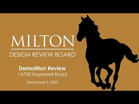 14750 Hopewell Rd – DRB Presentation for Demolition Approval | City of Milton, GA