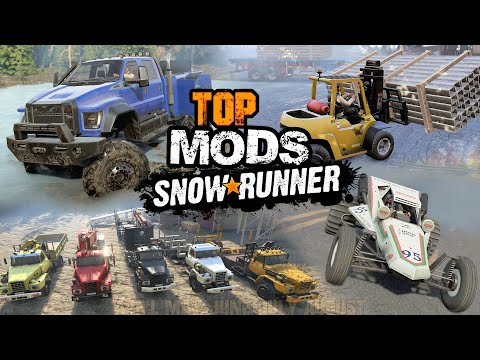 SnowRunner TOP MODS Vehicles from April to August 2022 - PART 2 | BabooWik