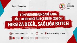 Fon Vurgunundaki Para Aile Hekimliği Bütçesinin %56'sı! Hırsıza Değil, Sağlığa B