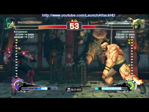 Zangief vs M. Bison - SS4AE SSFIVAE Online Ranked
