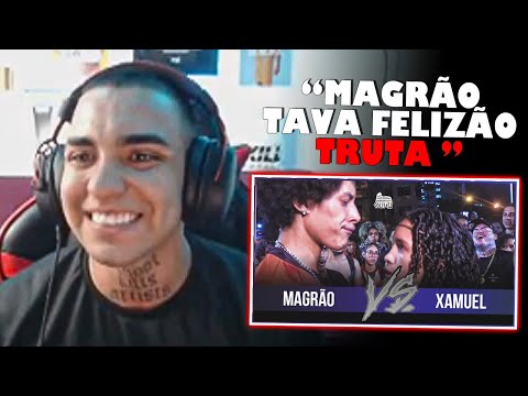 KANT REAGE A GRANDE FINAL MAGRÃO X XAMUEL NO COLISEU | Ambiente de Kant