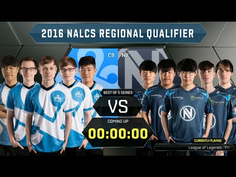 Cloud 9 vs EnVyUs full Series (All Games) | S6 Worlds 2016 NA Regional Gauntlet Round 2 | C9 vs NV
