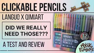 Why I don't recommend them - Languo x Qimiart clickable pencils - test and review