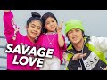 SAVAGE LOVE - Jason Derulo Siblings Dance (Family Assemble) | Ranz and Niana ft natalia