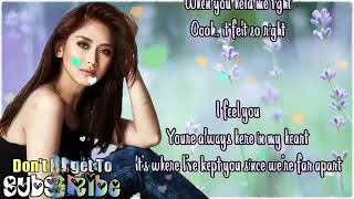 SARAH GERONIMO  Felt so Right❤️with Lyrics by: RoMor Musics