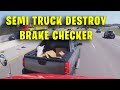YOU BRAKE CHECK THE WRONG SEMI TRUCK | USA & Canada - Idiots In Cars, Brake Check, Road Rage 2024