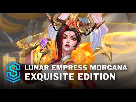 Lunar Empress Morgana Exquisite Edition Wild Rift Skin Spotlight