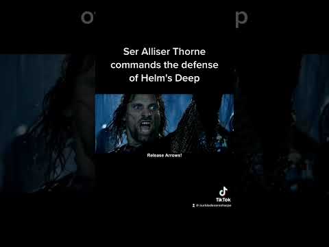 Ser Alliser Thorne Commands The Defense Of Helm’s Deep