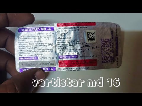 Vertistar md 16 tablet use dose benefits and Side effects full review in hindi #vertistar  #md #16
