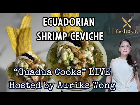 Ecuadorian Shrimp Ceviche (Ceviche de Camarón) | GuaduaCooks on FoodTokTV