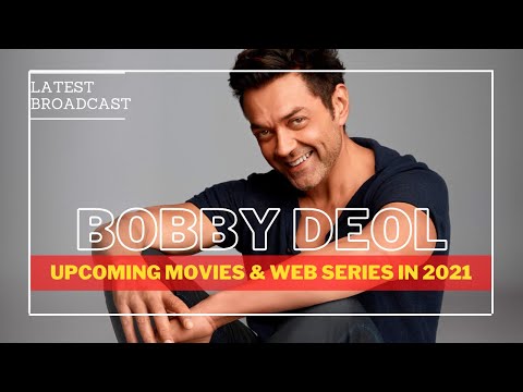 Bobby Deol| New Upcoming Movies & Web series| Latest Broadcast