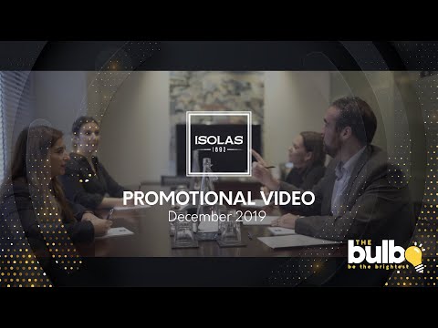 ISOLAS LLP promotional video - December 2019 (20 second)