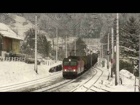 Wintereinbruch an der Arlberg-Westrampe 29.10.2012