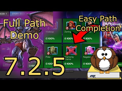 Full Run Through of 7.2.5 Frame by Frame - Easy Path - 2024 - MCOC