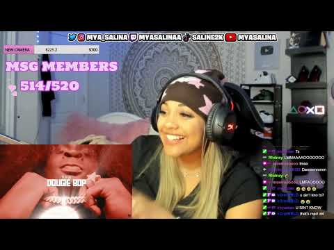 Mya Salina REACTS to Yus Gz - DOUGIE BOP🦵🏾[Official Music Video]