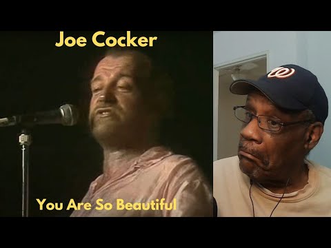 First Time Seeing | Joe Cocker (Live) - You Are So Beautiful (Montreux 1987) | Zooty Reactions