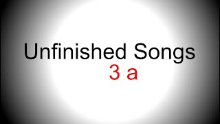 Palm muted acoustic guitar singing backing track - Unfinished song No.3 a