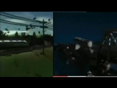 Chase Maryland And Big Bayou Train Wreck In Animation (Remastered)