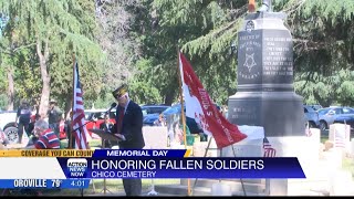 Service members honored at Chico Cemetery