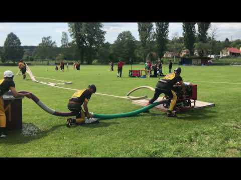 SDH Bechov - Okresní soutěž Kochánky 1.6.2019 - muži útok 2