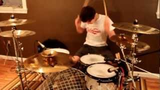 Senses Fail - Yellow Angels (Drum Cover) HD - In Loving Memory of Robert Perkins - Max Santoro