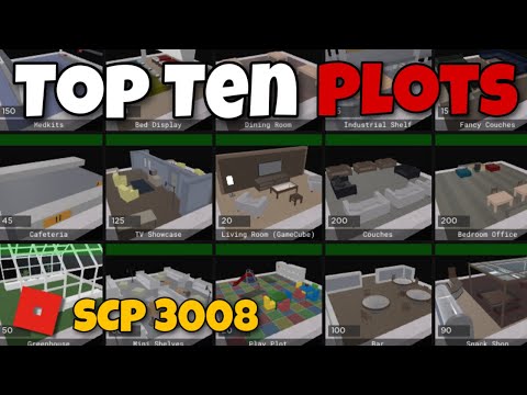 Top 10 BEST Roblox SCP 3008 Plots!