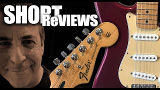 Video thumbnail for Fender Standard Stratocaster 2010 MIM SHORT ReVIEW by Short Reviews