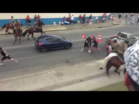Jec x Figueirense- 03/08/13- Briga da UT e Gaviões