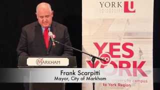 preview picture of video 'Yes to York - Location Announcement'