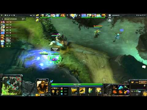 Na'Vi vs Alliance UB Round 3A 1 of 3   English Commentary